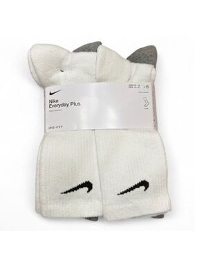 NWT Unisex Nike 6-Pack Crew Socks